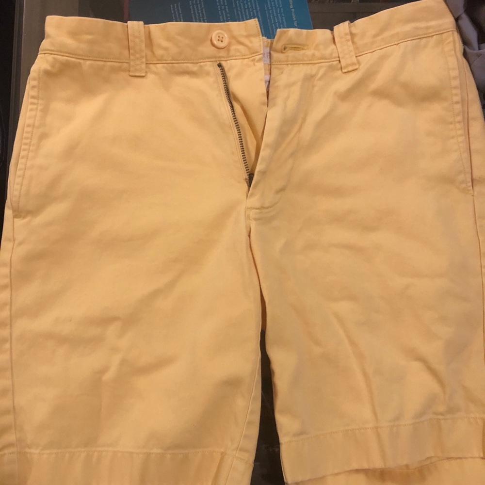 J Crew Yellow Shorts